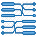 Transacao Big Data Blockchain Icon