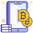 Transacao Bitcoin Conta Bitcoin Bitcoin On Line Ícone