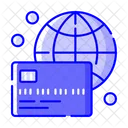 Transacao Global Dinheiro Global Dinheiro Internacional Ícone