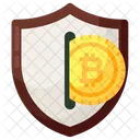Transacao Segura Pagamento Seguro Transacao Bitcoin Ícone