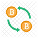 Transaccion Bitcoin Icono