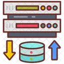 Transaccion De Datos Transferencia De Datos Carga Icono