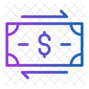 Transacción monetaria  Icono