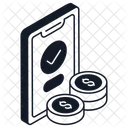 Transacción realizada  Icono