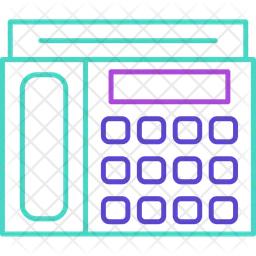 Teléfono de transacción  Icono