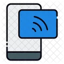 Transacciones Sin Contacto Icono
