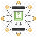 Celular Transacoes Pagamento Ícone
