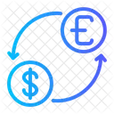 Transaction Profit Circle Arrows Icon