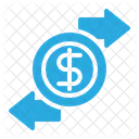 Transaction Transfer Currency Icon