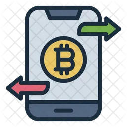 Transaction bitcoin  Icône