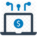 Transferts En Ligne Transaction Icône