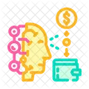 Transaction Monitoring Fintech Icon