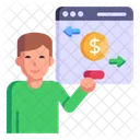 Transaction Processing  Icon