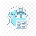 Transaction Tracing Cloud Database Cloud Data Icon