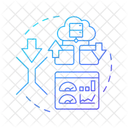 Transaction Tracing Cloud Database Cloud Data Icon