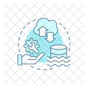 Data Storage Transaction Icon