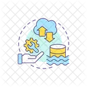 Storage Data Transaction Icon