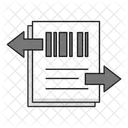 Transactions Icon Financial Activity Payment History Icon