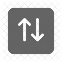 Rauf Runter Aufzug Symbol