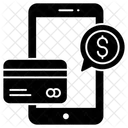 Transaktions SMS Transaktionsnachricht Mobile Transaktion Symbol