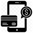 Sms Di Transazione Messaggio Di Transazione Transazione Mobile Icon