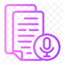 Transcript  Icon
