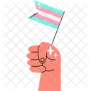 Orgulho Transexual Bandeira Icon