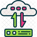 Transfer Cloud Server Icon