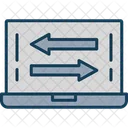Transfer Data Exchange Icon