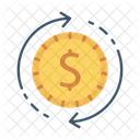 Transfer Exchange Coin Icon
