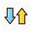 Transfer Up Down Transering Icon