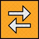 Transfer Action Arrows Icon