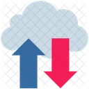 Transfer Cloud Data  Icon
