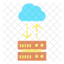 Iserver To Cloud Transfer Cloud Data Transfer Database アイコン