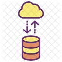 Idatabase To Cloud Transfer Cloud Data Transfer Database アイコン