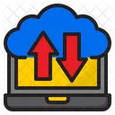 Transfer Data Transfer Cloud Icon