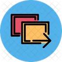 Information Transfer Business Communication Icon