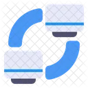 Transfer Data  Icon