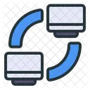 Transfer Data  Icon