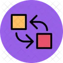 Transfer data  Icon