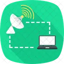 Transfer Data Storage Data Base Icon