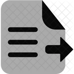 Transfer Document  Icon