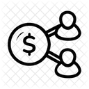 Transfer Dollar  Icon