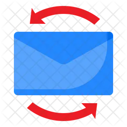Transfer Email  Icon