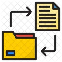Transfer Files Transfer Document Send Document Icon