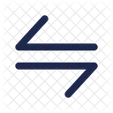 Transfer Horizontal Arrow Icon Interface Icon 전송 수평 화살표 아이콘 인터페이스 아이콘 아이콘