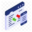 Blog Communication Exchange Icon