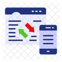 Blog Communication Exchange Icon