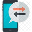 Transfer Exchange Mobile Icon