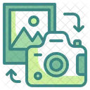 Transfer Image Camera Photo Icon